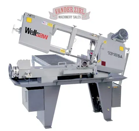 New | in-Stock WELLSAW 1318-SA Horizontal Band Saws Michigan US | Vander Ziel Machinery Sales #480361