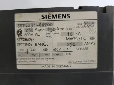 USED SIEMENS 3VP6231-0HT00
