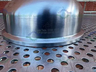 USED GLACIER TANKS B3115MP-G600-150 BOWL REDUCER 1 1/2" TO 6" SANITARY FITTINGS