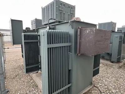 3000 kVA Oil-Filled ONAN/ONAF Transformer, HV. 13800, LV. 2400Y/1385