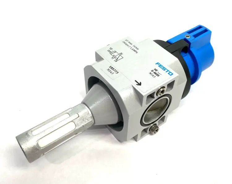 Used FESTO MANUAL ON/OFF VALVE, PISTON GATE, 3/2 BISTABLE 170681 Solenoid Valves Michigan US | Maverick Industrial Sales #1092623