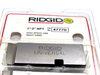 NEW RIGID TOOLS 47770 SET OF 4 RIGHT HANDED UNIVERSAL CHASERS