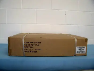 Auray ERS-12U 12-Space Steel Equipment Rack with 3" Locking Casters - NEW IN BOX