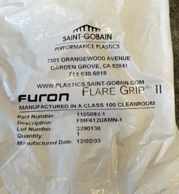 New | in-Stock Saint-Gobain FMF612UAMN-1 Valves/Fittings California US | Davliegogo LLC #1732676