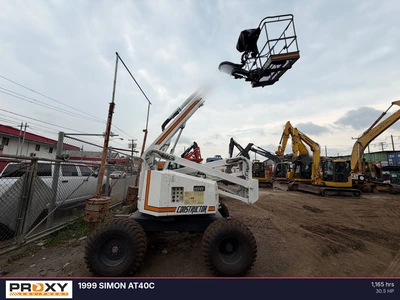 Used 1999 SIMON AT40C Articulating Boom Lifts New Jersey US | Proxy Equipment #1424315