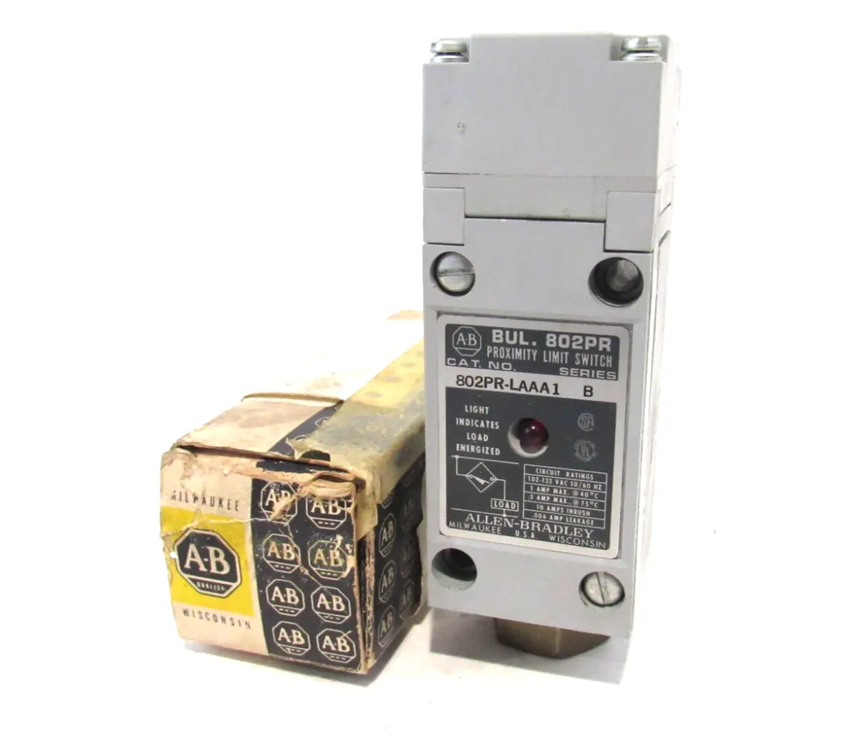 ALLEN BRADLEY 802PR-LAAA1 LIMIT SWITCH SER.B 802PRLAAA1 NEW SURPLUS