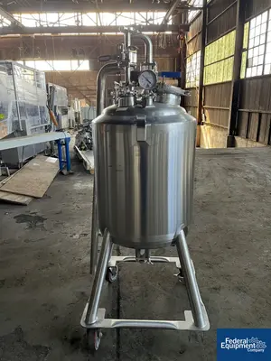 USED DCI 100 Liter DCI Reciver Tank, S/S, 15#