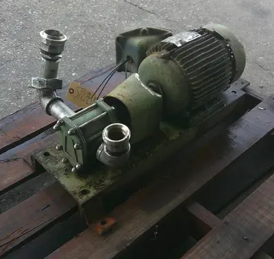 SPC9319  Pump 1.5" inlet positive displacement pump 2 hp, Stainless Steel