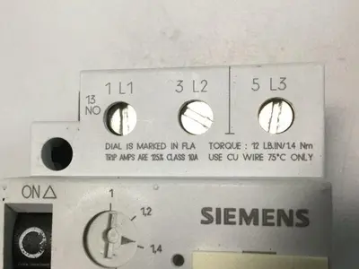 USED SIEMENS 3VU1300-0MG00