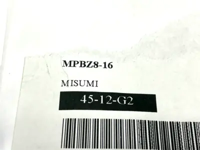 New | in-Stock MiSUMi MPBZ8-16 Bearings Michigan US | Maverick Industrial Sales #1396996