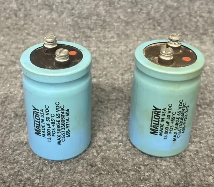 Used Mallory CGS133U050V3C Capacitors California US | Davliegogo LLC #1706165