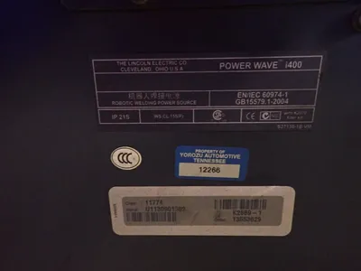 USED LINCOLN ELECTRIC POWER WAVE I400