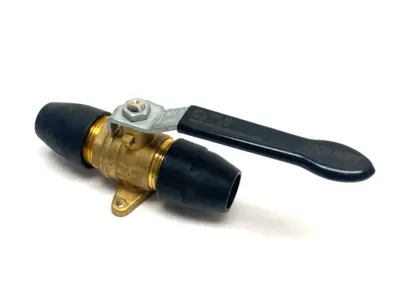 USED AIRTEC BALL VALVE 3/4" 20MM AIR  PIPE TO 3/4" 20MM AIR PIPE