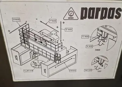 Used 2017 PARPAS XS 23 Gantry Machining Centers (incld. Bridge & Double Column) Georgia US | Shub Machinery #81411