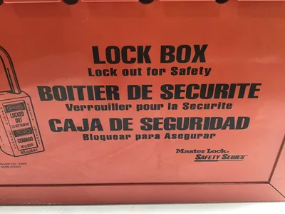 Master Lock 498A Tagout Group Safety Lock Box
