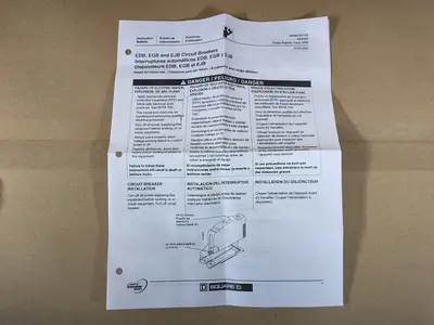 New | in-Stock SQUARE D EDB26100 Switchgears British Columbia CA | Lenmark #239902