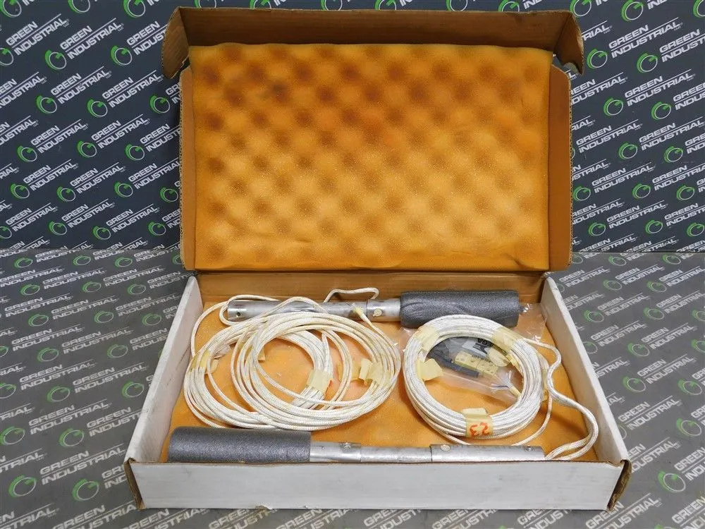 Pair of 2 Unbranded CO-200 CO Probe Assemblies with TC Rev 06 23 ft leads New