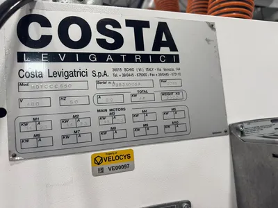 2018 COSTA LEVIGATRICI MD7CCC650 Abrasive Belt Grinders | Mohawk Machinery (5)