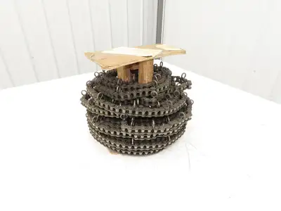 Dematic FMH 20052-000 Cable Chain Loop Ring Attachment #50 Roller Chain 80Ft