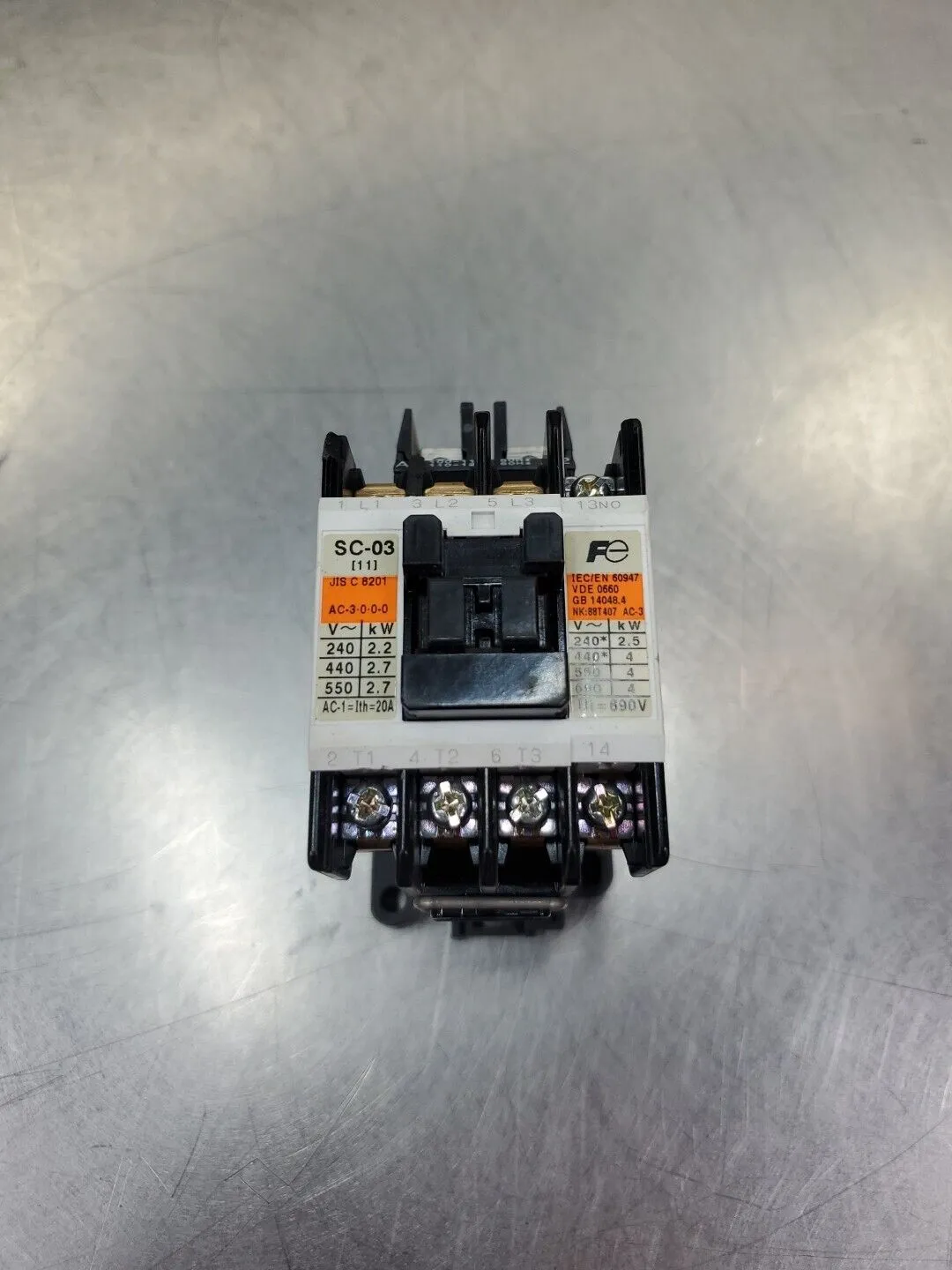 FUJI ELECTRIC SC-03 [11] 20A Contactor. 4B-23