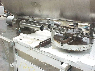 USED SIMPLEX TWIN PISTON FILLER TWIN PISTON FILLER