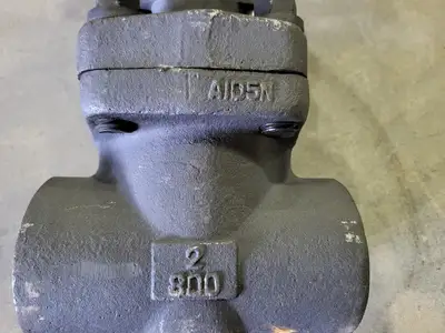2" Class 800 Gate Valve B16.34