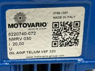 NEW MOTOVARIO 6220740-072 NMRV 030