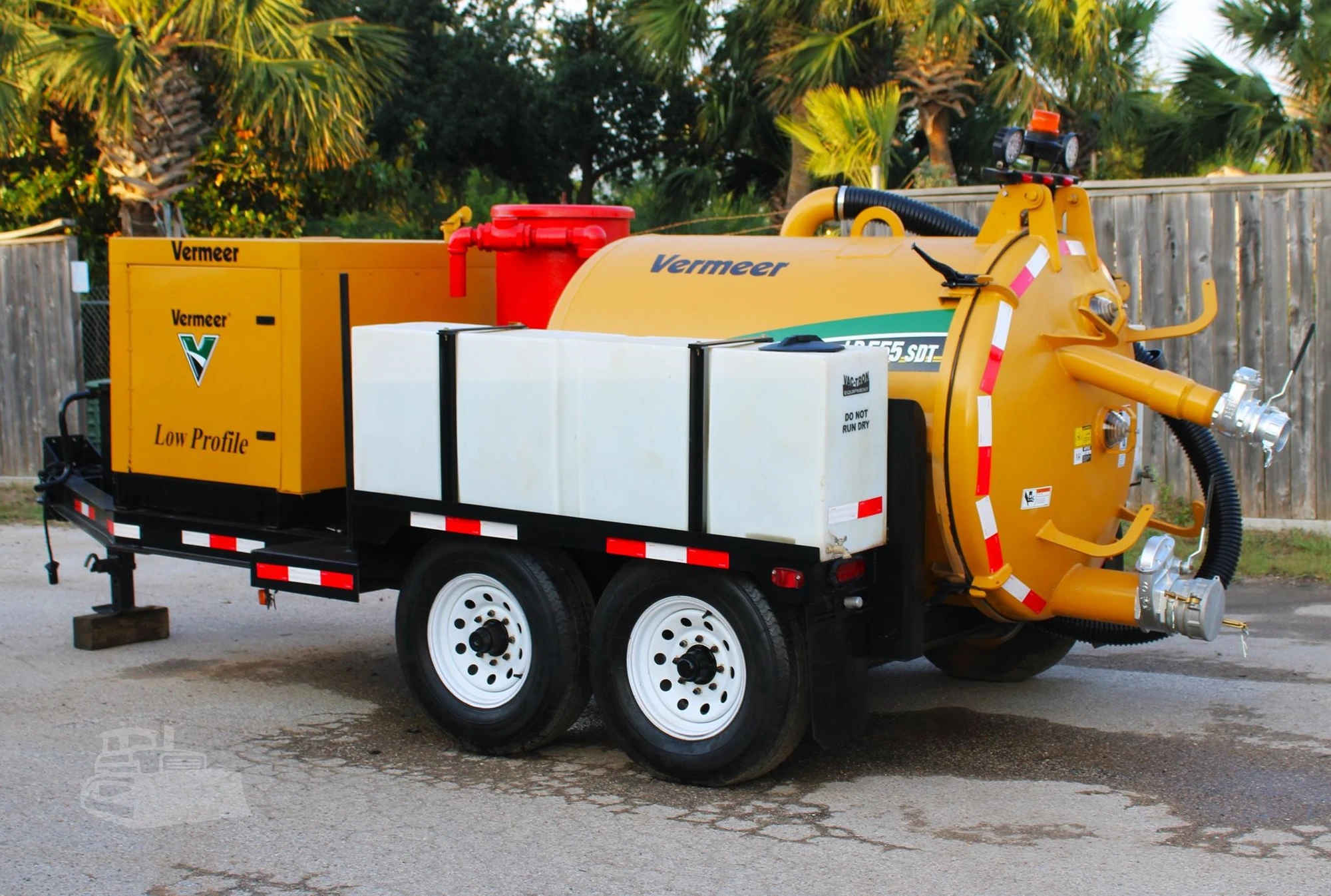 Used 2009 VAC TRON LP555SDT Hydro Excavators Texas US | Roll Off Truck World #1492016