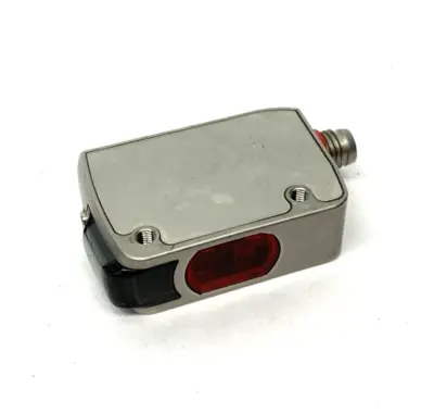USED KEYENCE DISTANCE BASED LASER SENSOR M8 CONNECTOR BENT/DAMAGED