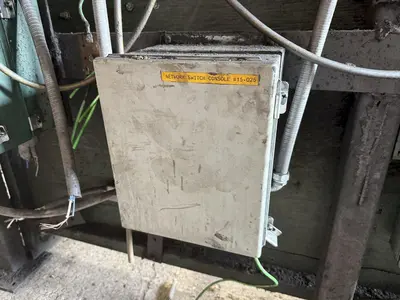 CONTROLLED AUTOMATION ELECTRICAL CONTROL PANEL, FROM MODEL #BFC-530 BEAM PUNCH LINE: STOCK #24124