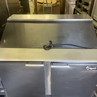 174-0208 Leader NSFM48 48" Self Contained Mega Top Sandwich Prep Cooler