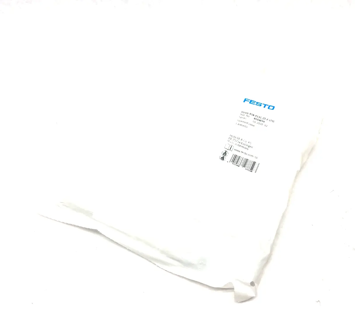 NEW FESTO SOLENOID VALVE, 5/3 CLOSED