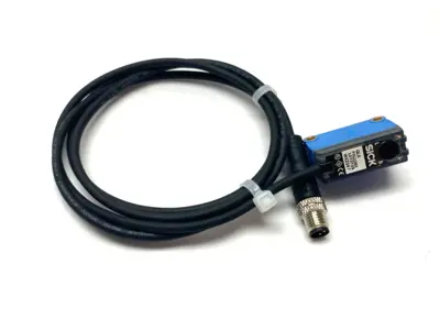 USED SICK MINIATURE PHOTOELECTRIC RETRO-FLECTIVE SENSOR PINPOINT
