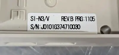 Yaskawa CIMR-VU4A0005FAA with SI-N3/V PRG:1019. V1000 AC Drive. 1B-16