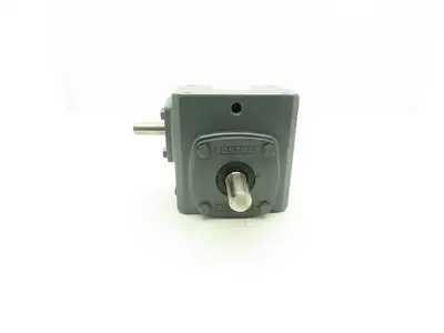 Boston Gear 718-20-H Worm Gearbox 20:1 Reducer 1Hp 88rpm Dual Shaft Output