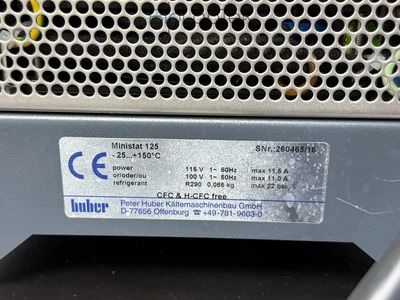 USED Huber Ministat 125