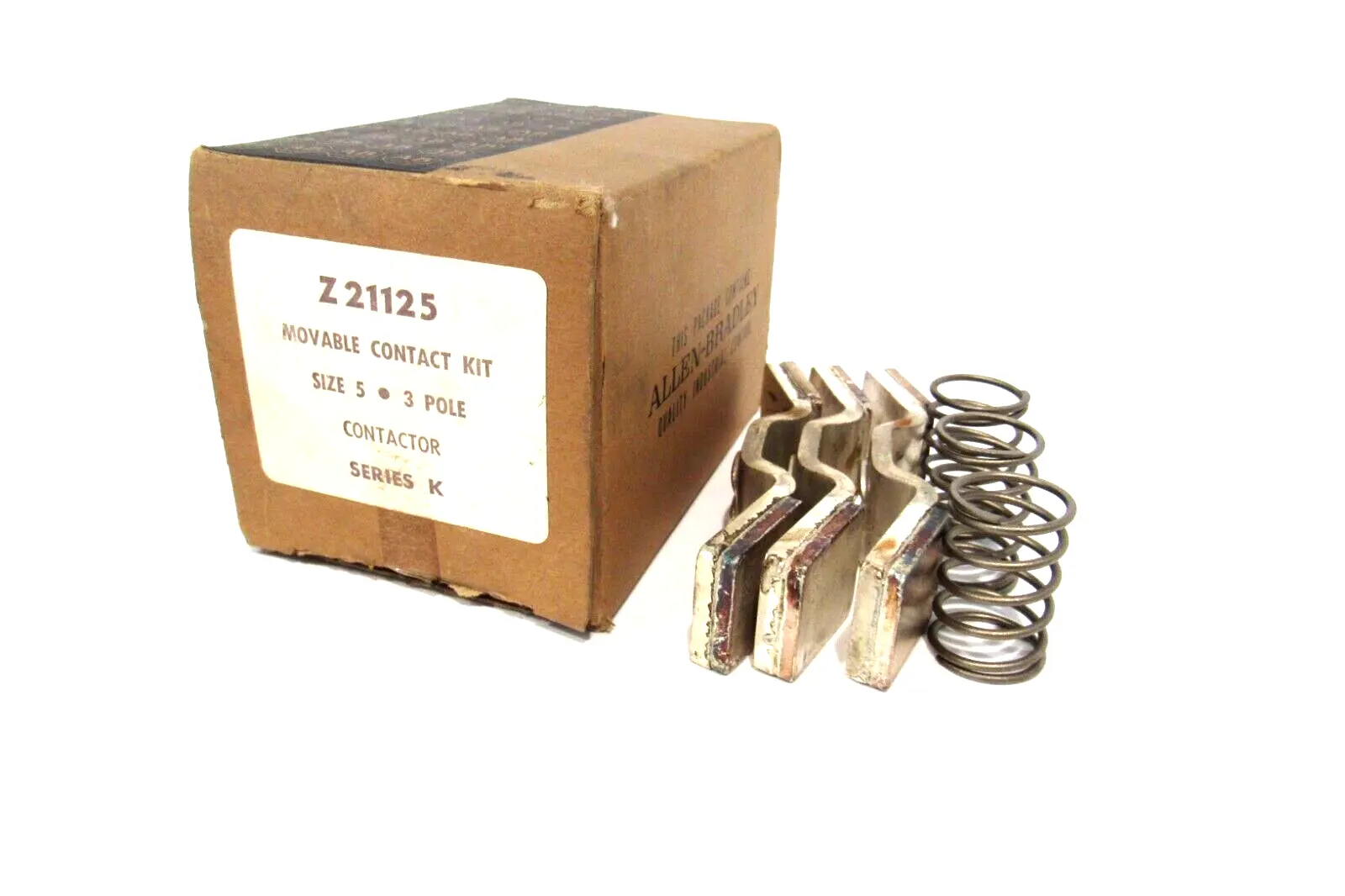 NEW ALLEN BRADLEY Z21125 CONTACT KIT 3 POLE SIZE 5 SER.K