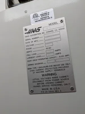 2008 HAAS TM-1 Machining Centers, Vertical | Asset Exchange Corporation (4)