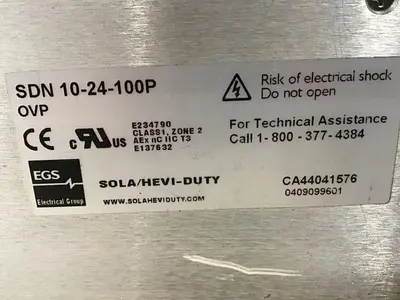 USED SOLA SDN10-24-100P