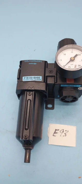 Used Wilkerson F18-02-SH00 + R19-02-CA00 + ASHCROFT GAUGE Parts (Hydraulics and Pneumatics) Arizona US | ASSET CONVERSION SPECIALISTS, INC. #306280