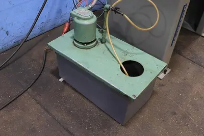 20" CLAUSING VARIABLE SPEED DRILL PRESS 
w/ PRODUCTION TABLE MODEL: 2287