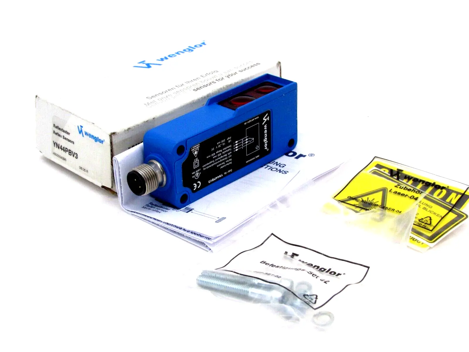 NEW WENGLOR YN44PBV3 REFLEX SENSOR