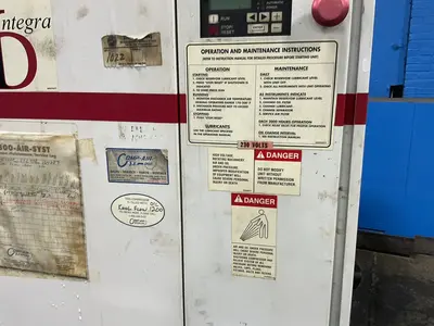 Used GARDNER DENVER EFE99A Rotary Screw & Sliding Vane Air Compressors Ohio US | HGR 24 #1419003