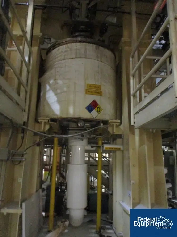 USED Ross 500 Gal Ross Vacuum Planetary Mixer, Model PVM500, S/S