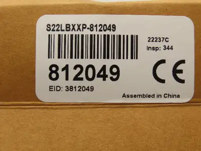 Banner S22LBXXP Core Panel Mount Indicator Light Blue LED 22mm Lot of 2