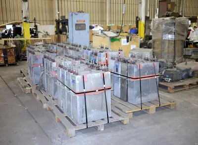 USED ABB INDUCTION POWER SUPPLY 6000 KW