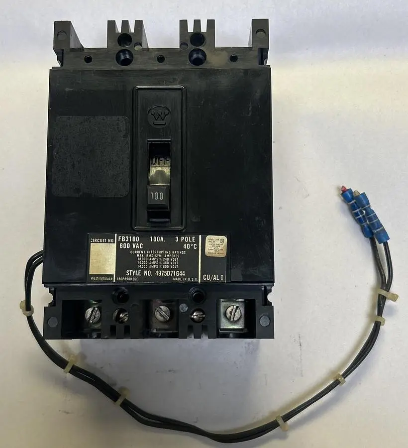 Used WESTINGHOUSE FB3100 Miscellaneous Equipment (Electrical & Power) Ohio US | Surplus Asset Holdings #1243728