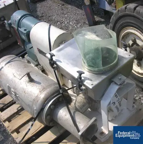 Used Vibra Screw 4" VIBRA SCREW FEEDER, S/S, 1/2 HP Feeders (Material Handling) Ohio US | Federal Equipment Company #130769