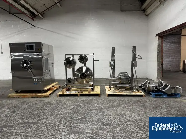 Used O'HARA O'Hara LCIIX Labcoat Coater Coating Pans Ohio US | Federal Equipment Company #230891