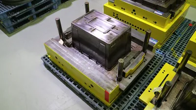 USED Injection Mold Bins
